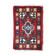 Vintage persian hamadan handmade carpet 1.3' x 1.9' (40cm x 59cm) 1970s, 1c762