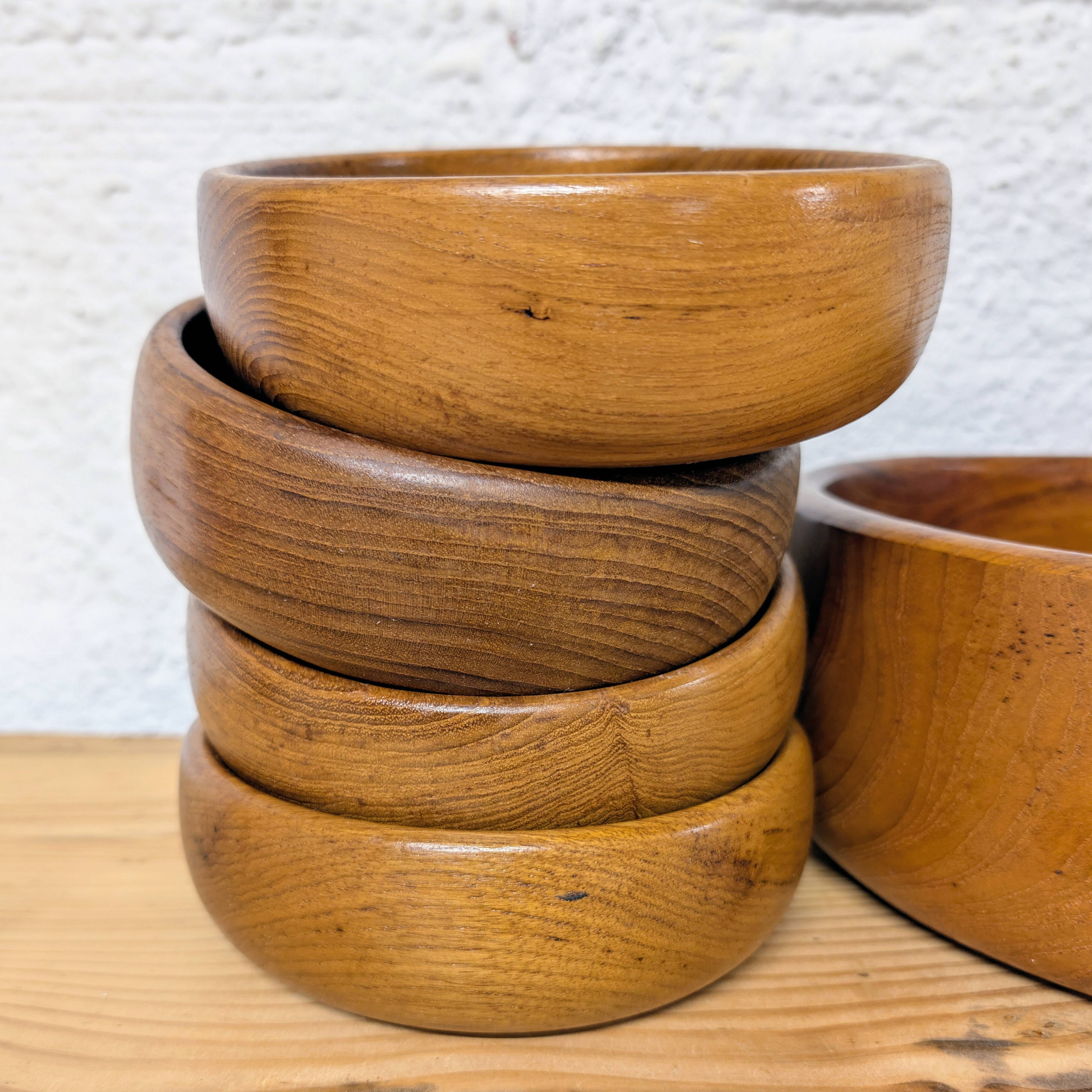 Teak bowl
