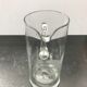 Former Pitcher Carafe Glass Blown Transparent - Engraving Eagle Vintage Kitchen