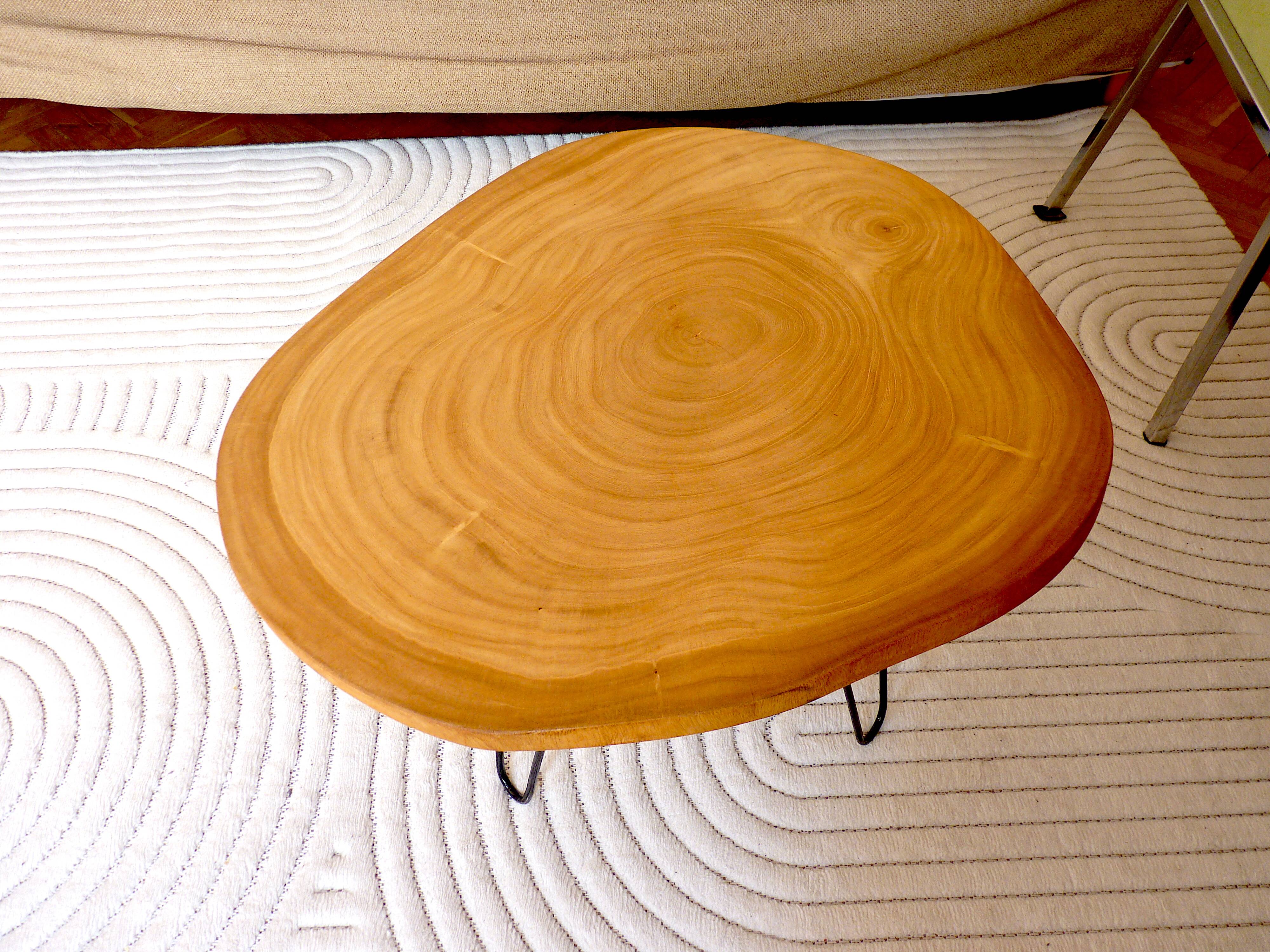 coffee table made of Melina wood