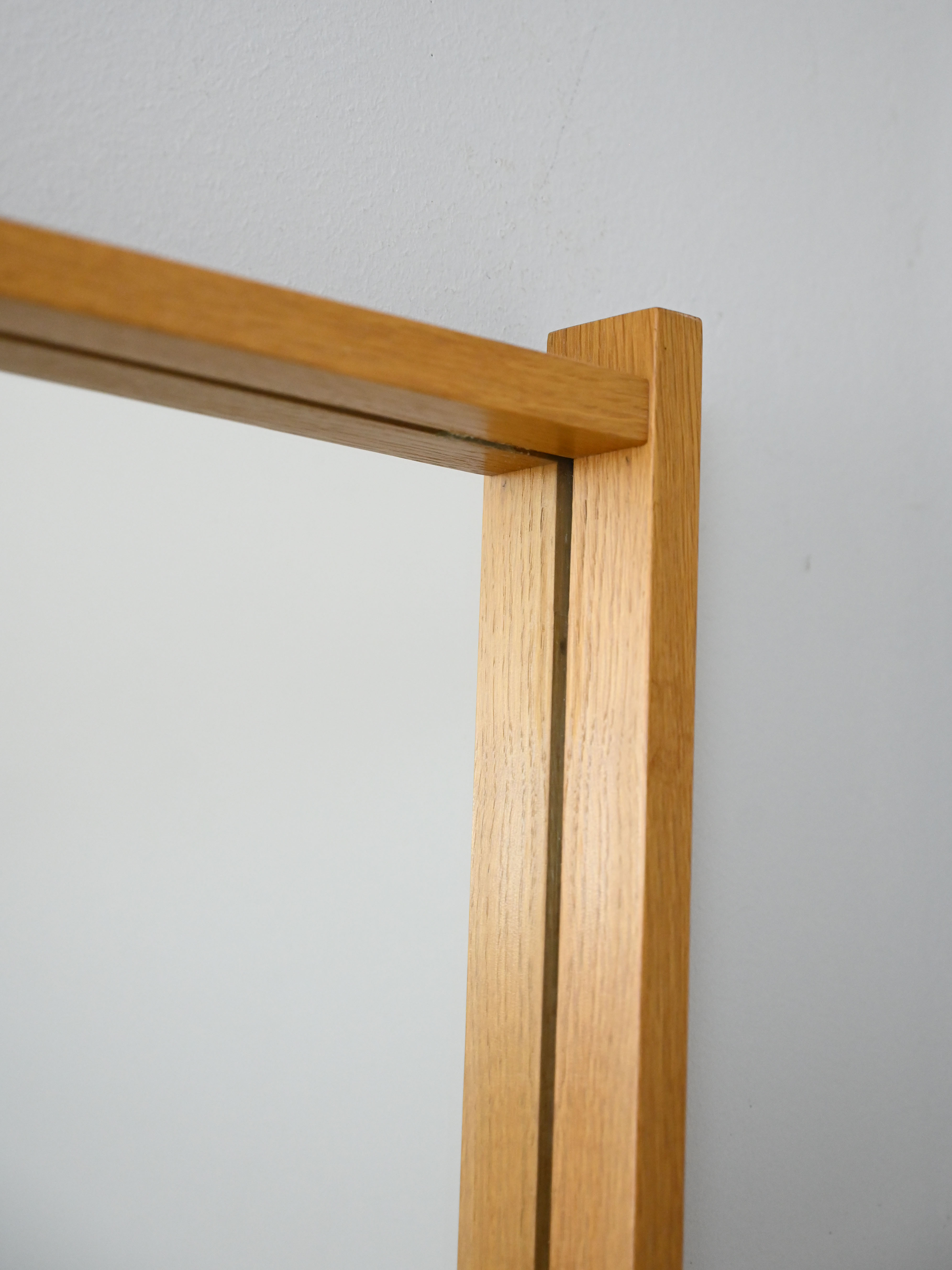 Vintage oak mirror
