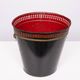 Metal Hand painted Waste Basked 1950s England