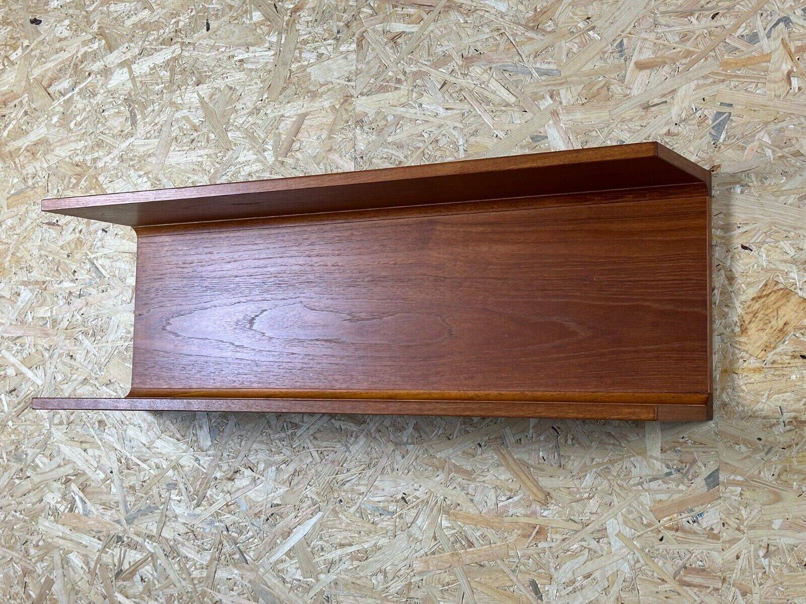 60s 70s étagère murale en teck Pedersen & Hansen Viby J. Denmark Design