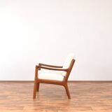 Mid-Century Teak Senator Lounge Chair by Ole Wanscher for Cado, 1960s.