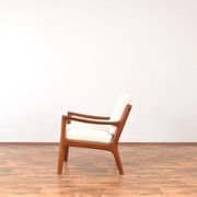 Mid-Century Teak Senator Lounge Chair by Ole Wanscher for Cado, 1960s.