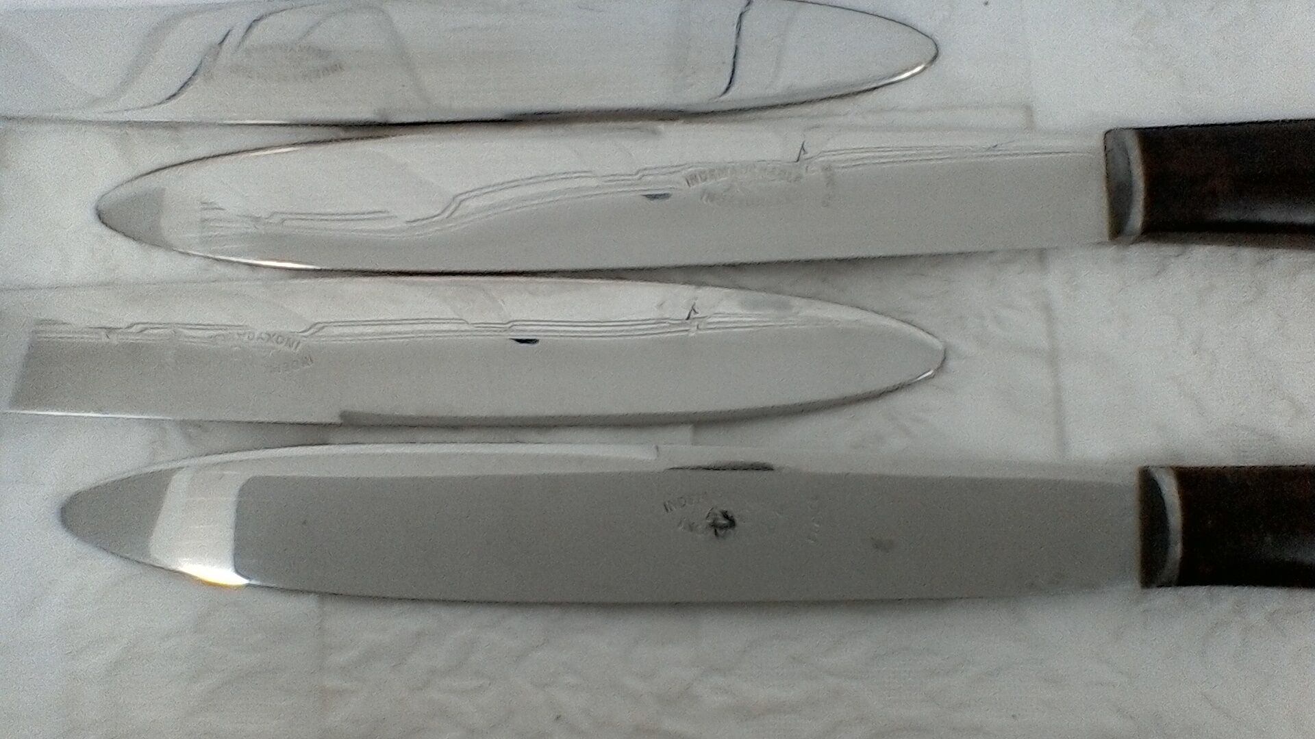 Table knives, vintage.