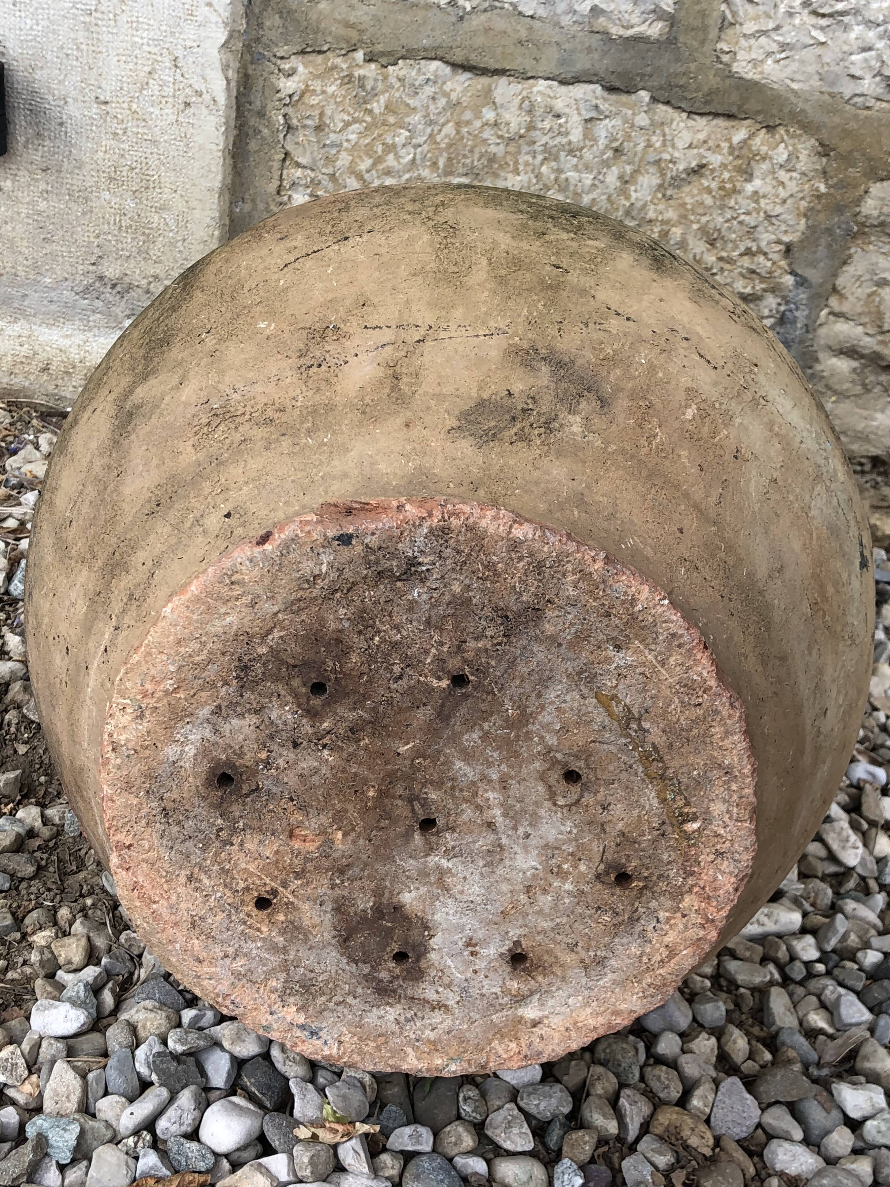Large terracotta jar