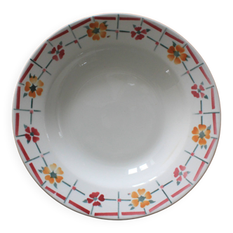 Set of 3 deep plates from Saint Amand