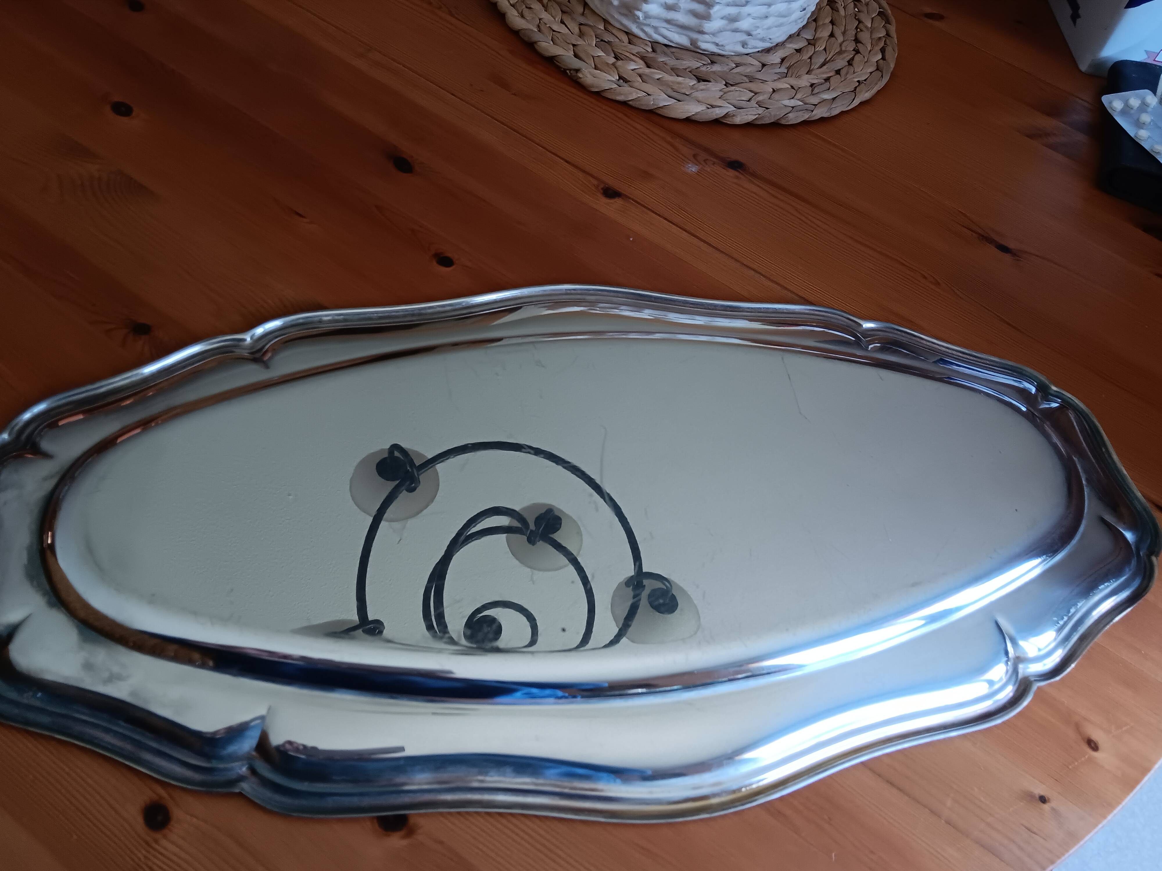 Silver fish dish