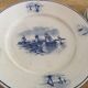 Série de 11 assiettes plates, faïence hollandaise, début XX