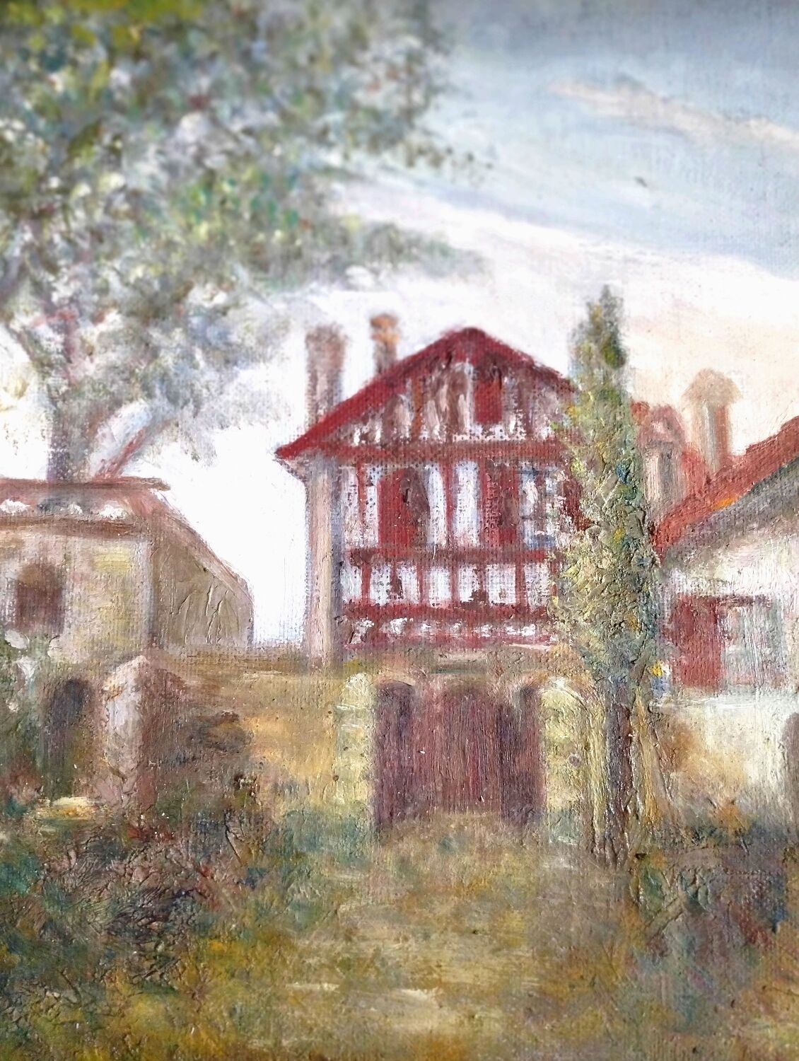 Oil on canvas Basque Country
