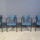 Vintage dining chairs by Belgochrom, set of 4 - 1980s