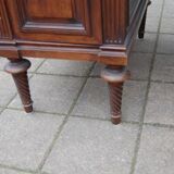 Napoleon III chest of drawers desk in walnut from the 19th century