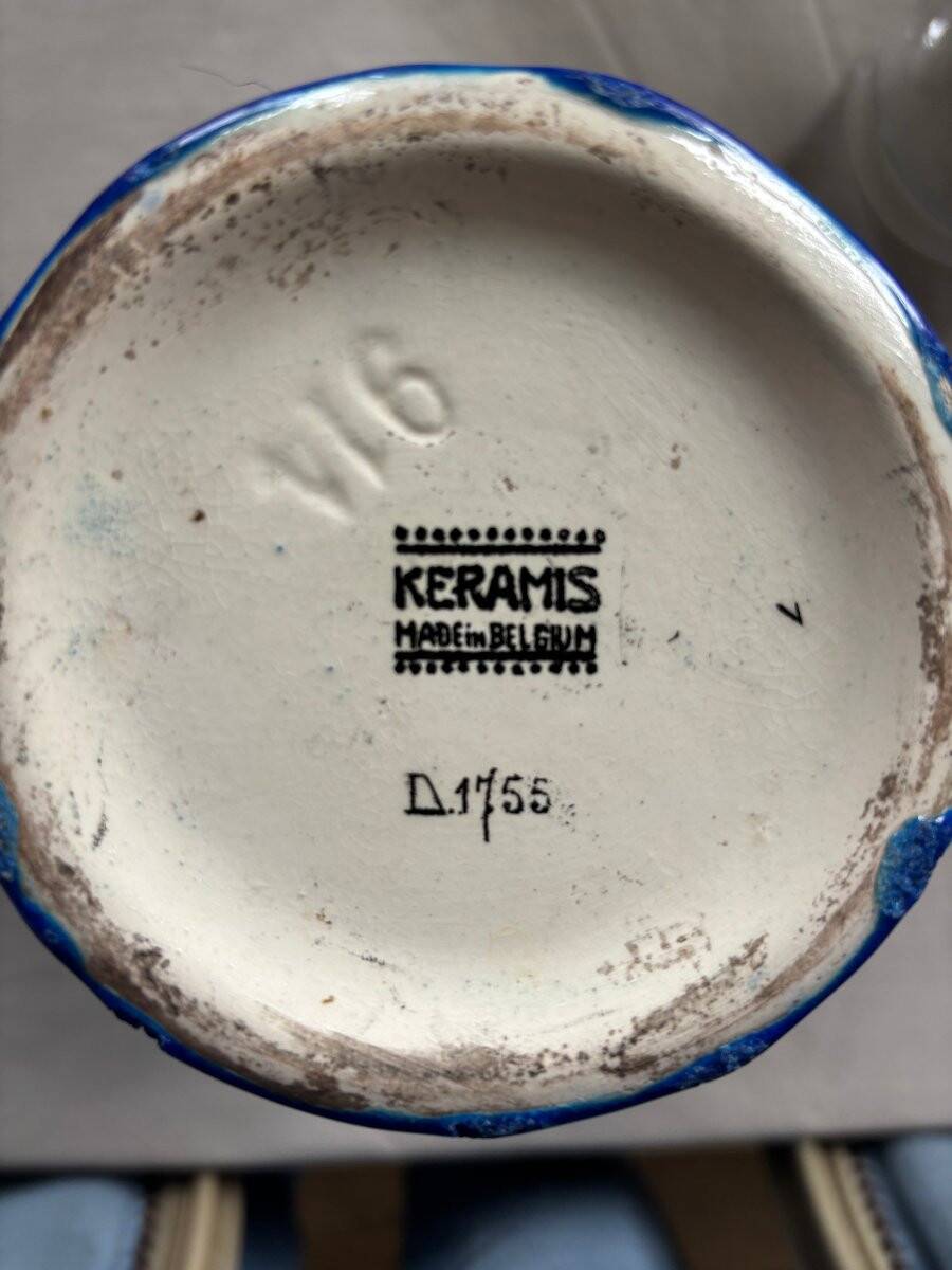 Pair of Keramis vases (Belgium)