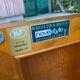 Louis Philippe bedside table in solid wood Novostyle 1970
