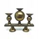 M8y brutalism new look three-armed candlestick