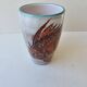 Large ceramic mug with fish decoration - Vallauris 1960s