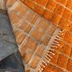 Beni Ouraine rug in natural wool, orange, size 150/250 cm.