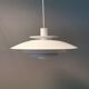 Large hanging lamp by Danish Form-Light 1980s. Multiple layers of shades.