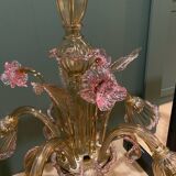 Murano crystal chandelier