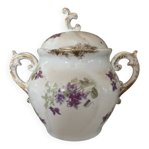 sucrier en porcelaine