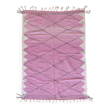 Pink Kilim Rug - 245 x 171 cm