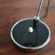 Vintage and Italian black lamp chrome with two ball joints