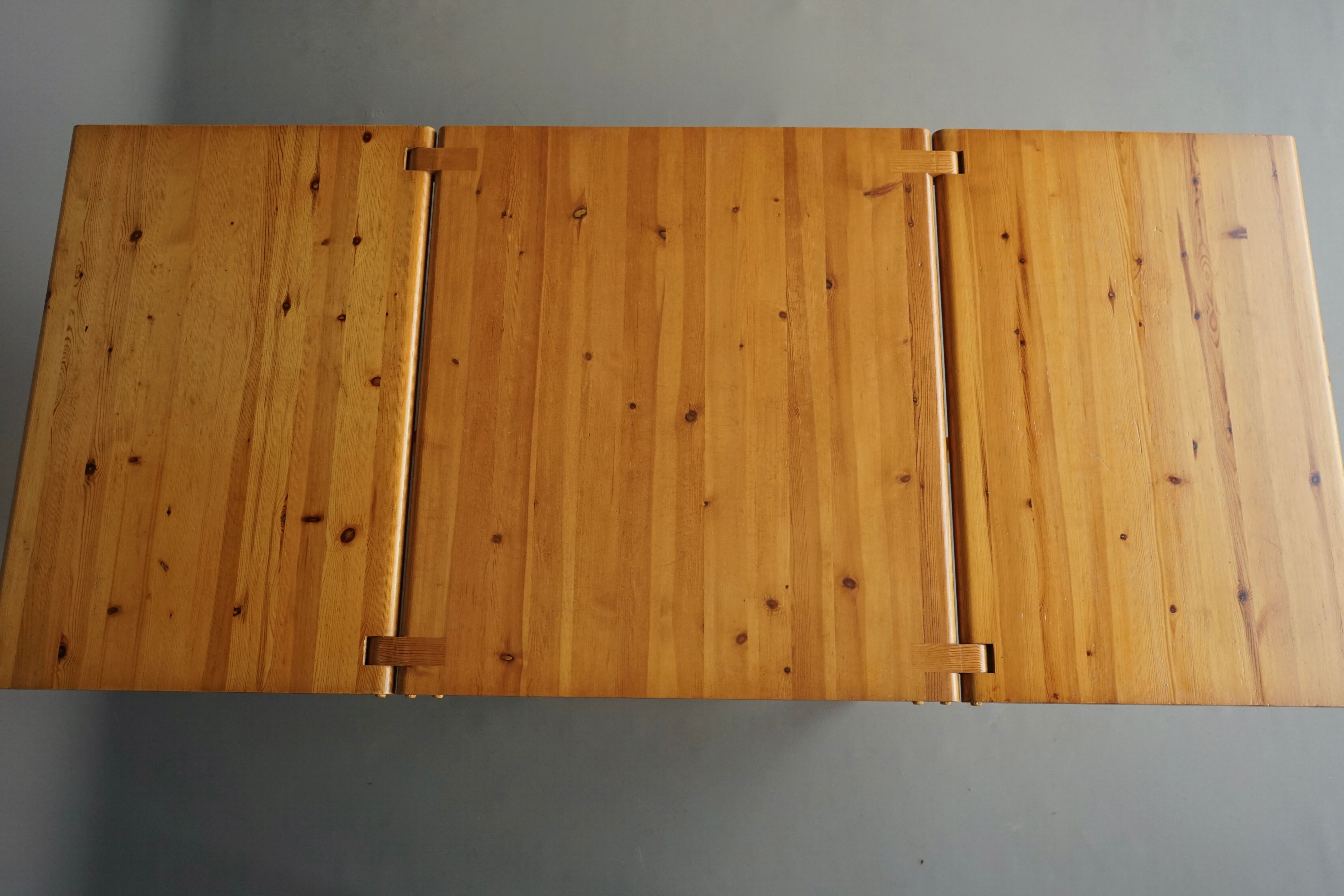Pine Dining Set by Edwin Helseth for Strange Bruk, 1960s