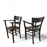 2 chaises de salle à manger / marquées "twente" / années 1930