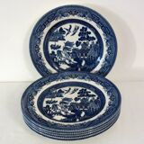 6 Churchill dessert plates made in England