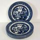 6 Churchill dessert plates made in England