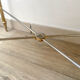 Marble and bronze coffee table Neoclassical style