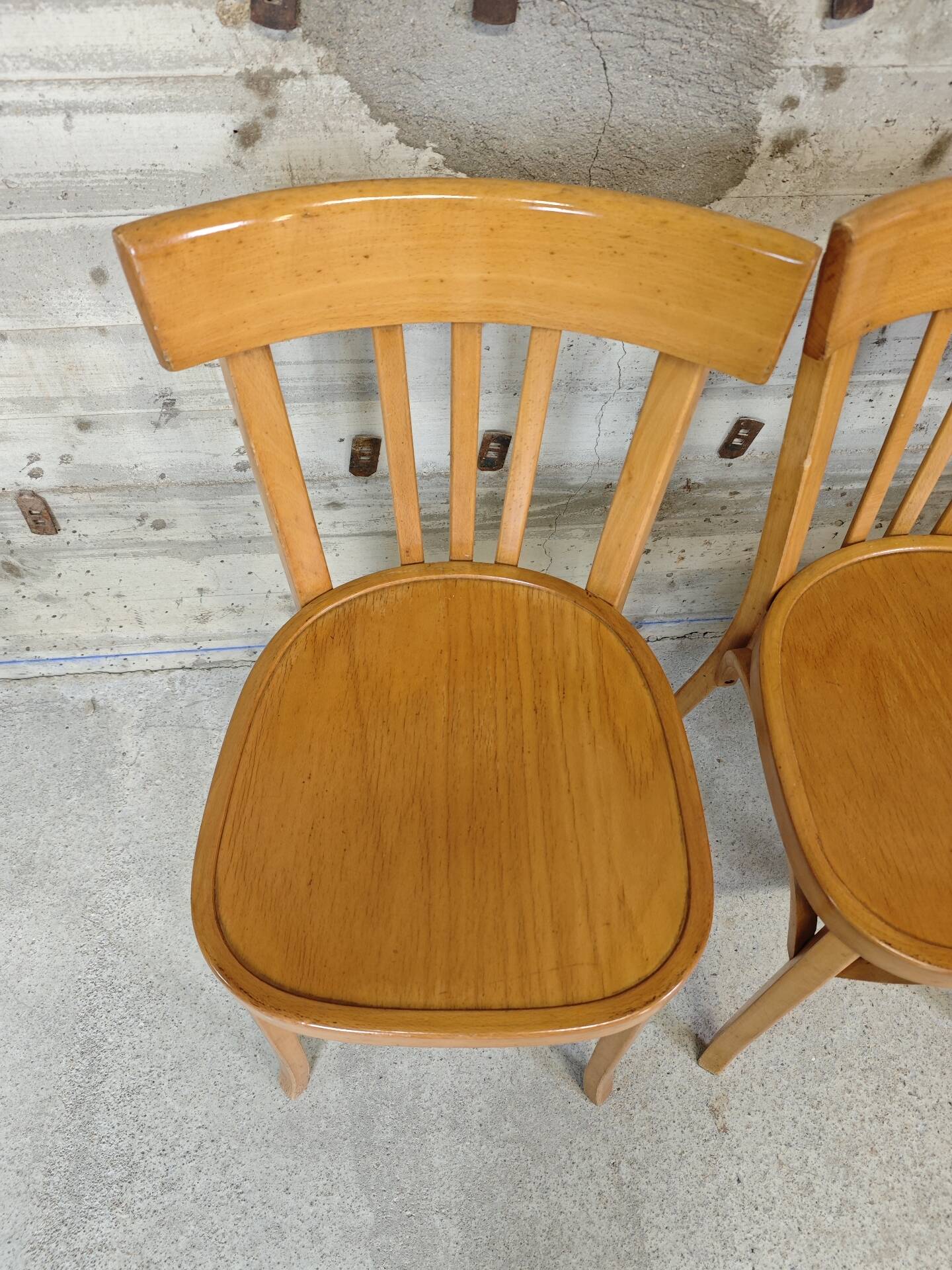 Set of 4 Baumann bistro chairs