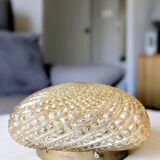 Plafonnier ambré vintage (L-0186)