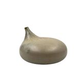 Mid-century organic modern gres vase, Franco Bucci Italy ca. 1970