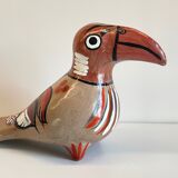Ceramic vintage exotic bird