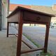 Rustic monastery farmhouse table, antique, 19th century, made of walnut.