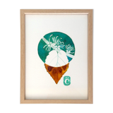 Hamamélis - 13 x 18 cm - winter flower series