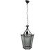 Bronze Glass Light Pendant 1950’s