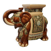 Vintage ceramic elephant from the 1970s