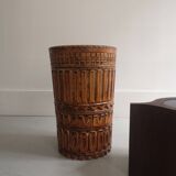 Large ceramic vase signed marius bessone vallauris 1950