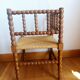 Paire de chaises bobin dites "coin de feu", Hollande