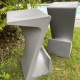 Karim Rashid's XO stool "z" bar stools