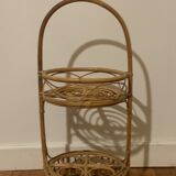 Vintage rattan bar