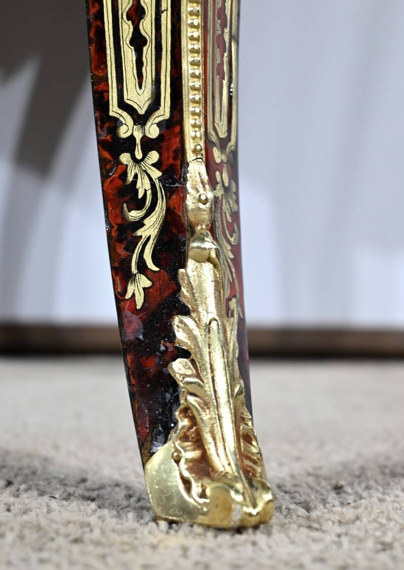 Table d’Apparat en Poirier Noirci, époque Napoléon III – Milieu XIXe