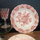 Grand plat faience