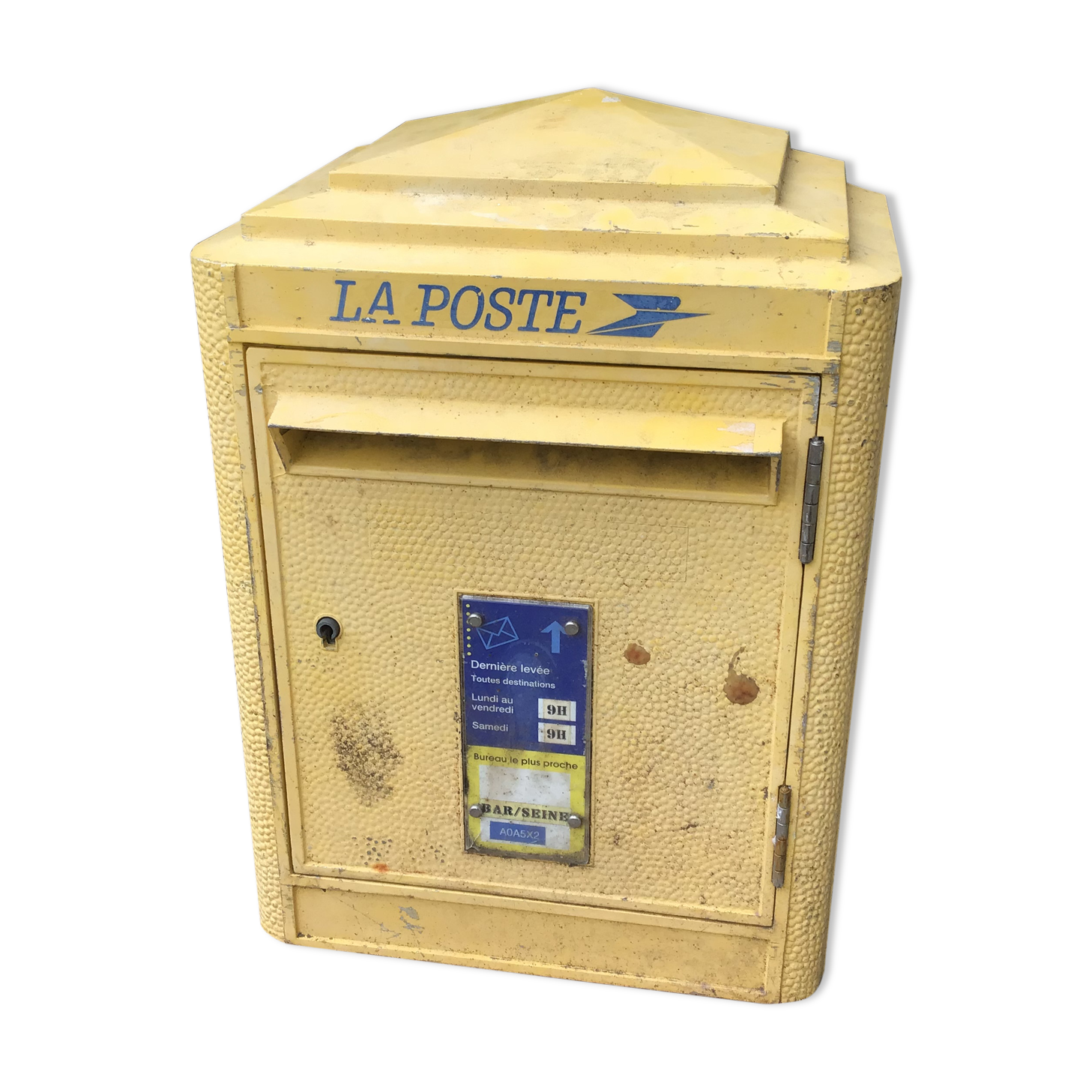 Reformed post office mailbox