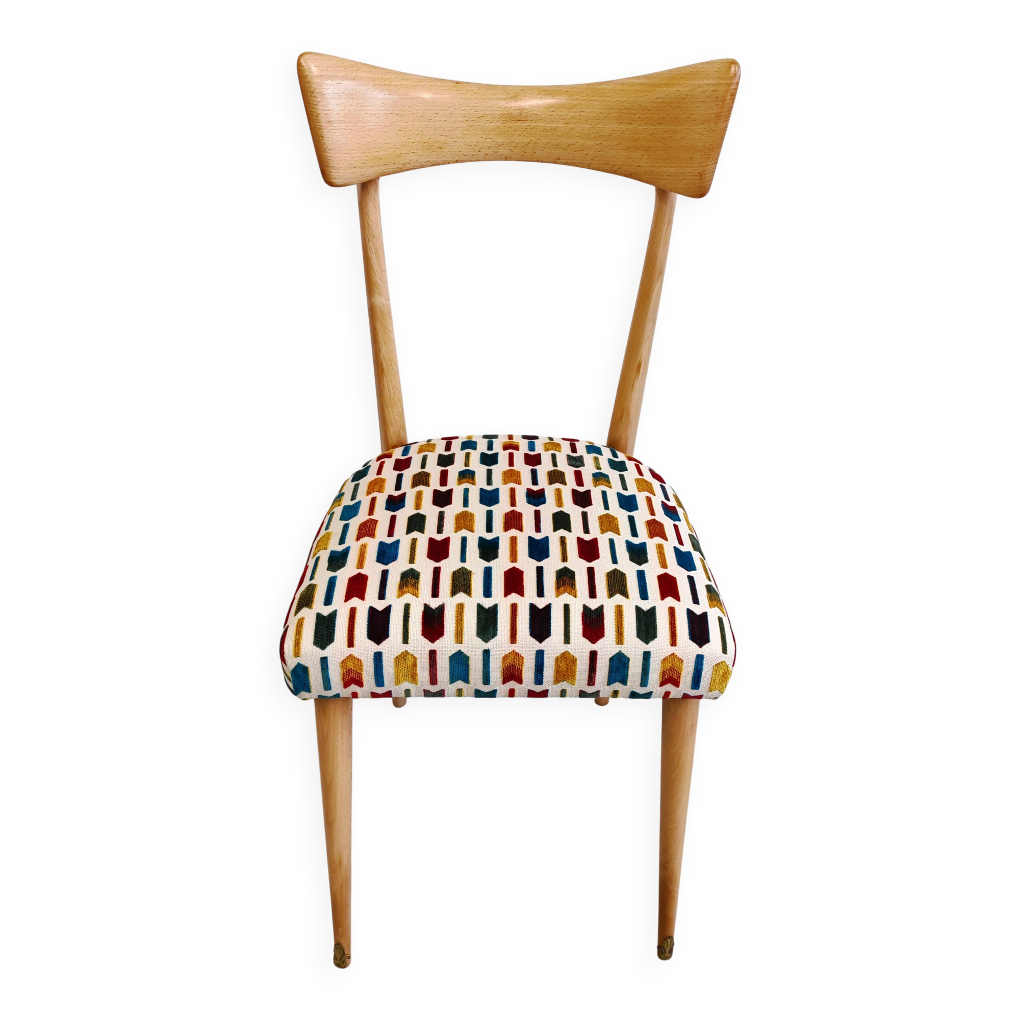 Set of 4 Mid-Century Modern Bowtie dining chairs by Ico Parisi