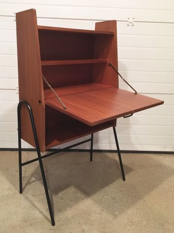 Vintage modernist secretary
