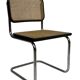 Cesca chair b32 model in chrome and black by Marcel Breuer